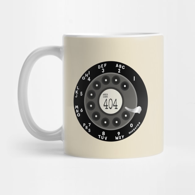 Rotary Dial Phone 404 Area Code by Lyrical Parser